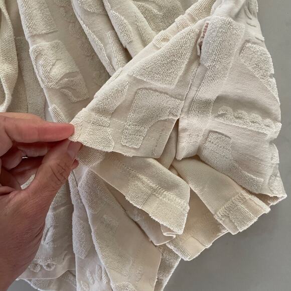 Rip Curl Desert Dreams Terry Short in cream women's size medium - Picture 4 of 5